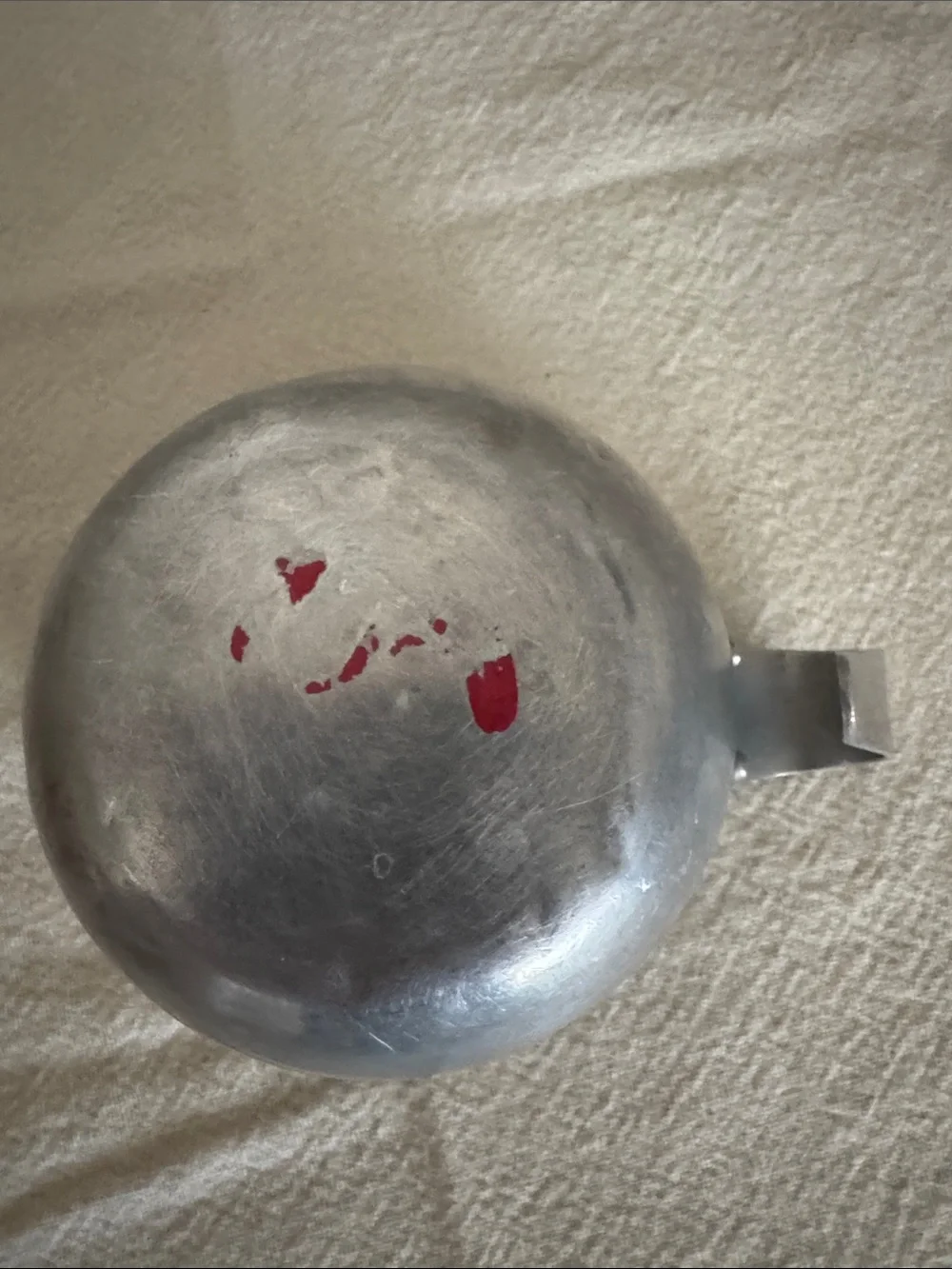 Vintage Metal Drinking Cup - Silver
